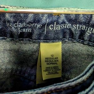 Liz Claiborne Classic Straight Leg Jeans